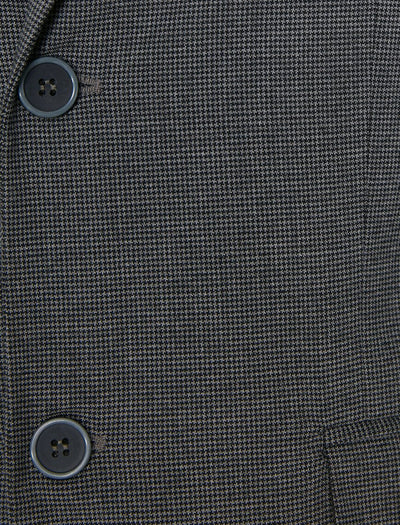 17514 Anthracite Button Detailed Jacket