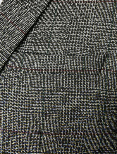 17551 Grey Check Blazer