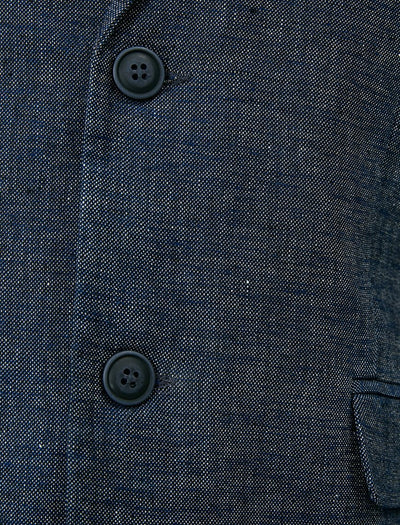 17495 Navy Button Detailed Jacket