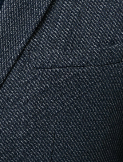 17484 Anthracite Two Button Elbow Patched Jacket