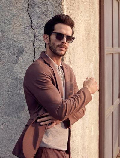 17493 Brown Pocket Detailed Jacket