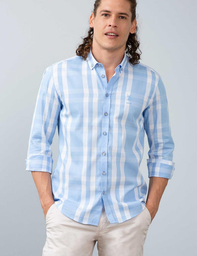17705 Blue US POLO ASSN Cotton Shirt