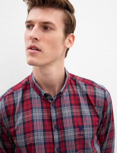 17640 Claret Red US POLO ASSN Shirt