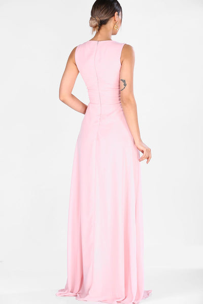  Tulle powder women evening dress 