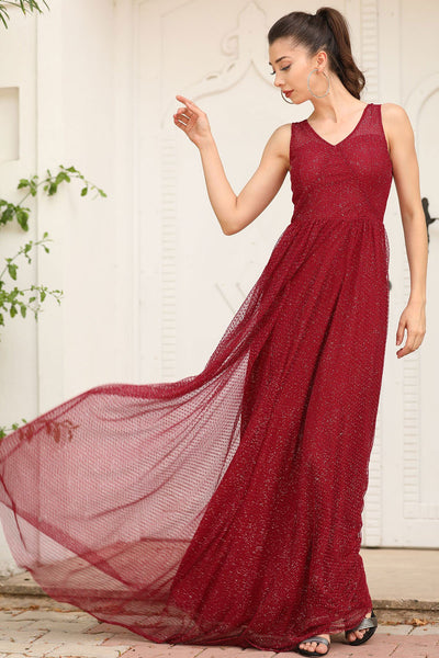  red women evening dress 