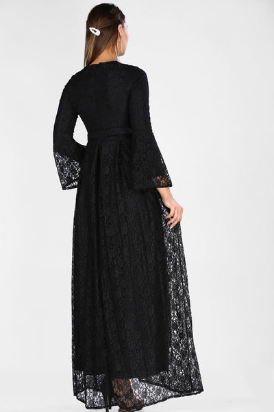  Black women evening dress 