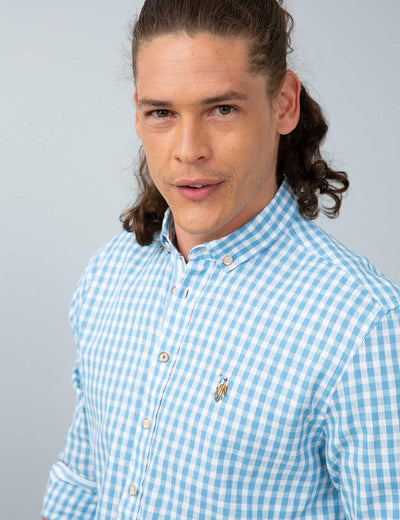 17646 Light Blue US POLO ASSN Shirt