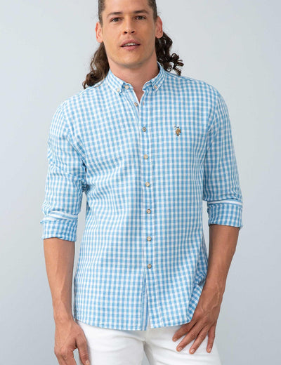 17646 Light Blue US POLO ASSN Shirt