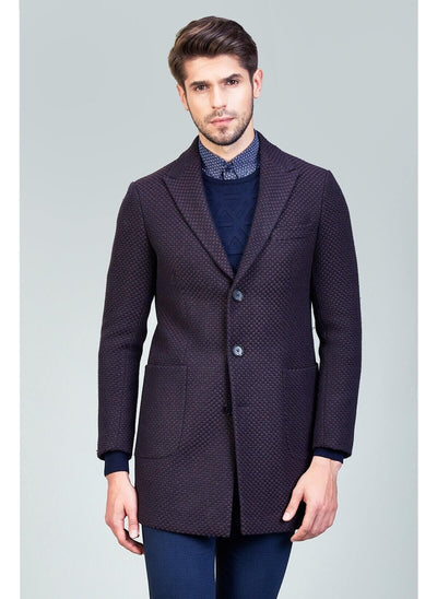 3903 Brown Jacket Collar Coat men's jacket South Africa