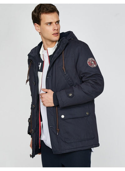 4026 Navy Hooded Coat men's jacket South Africa