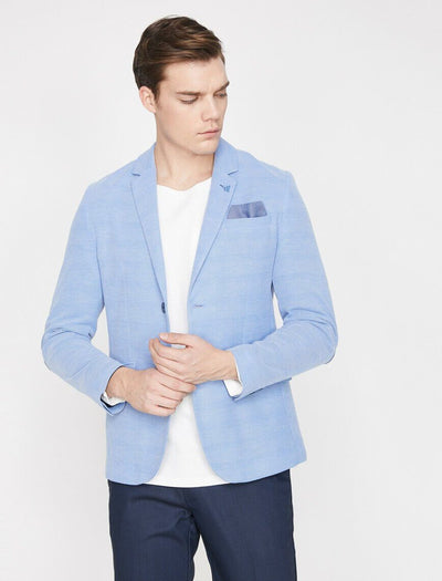10821 Blue Classic Collar Blazer men's jacket South Africa