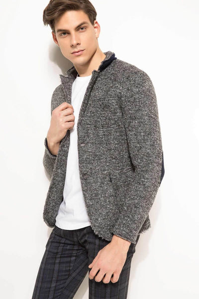 11770 Grey Patterned Mens Blazer Jacket men's jacket South Africa