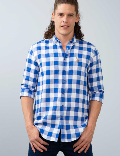 17625 Saks US POLO ASSN Check Shirt