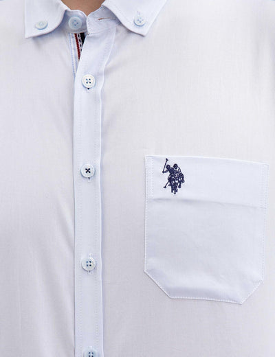 17704 Blue US POLO ASSN Cotton Shirt
