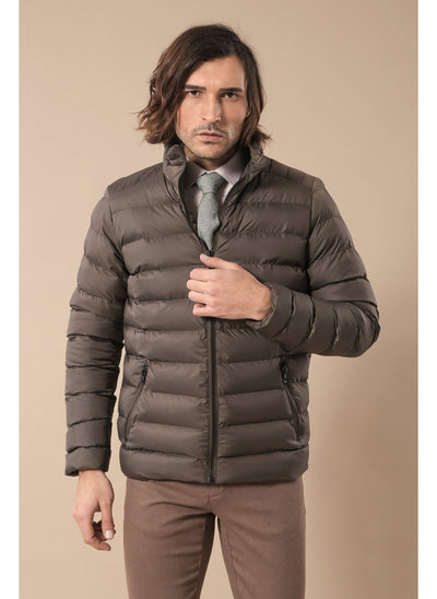 4005 Green Puffer Coat
