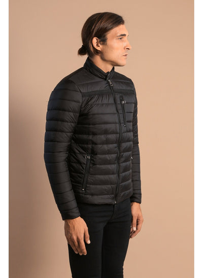 3861 Men's Coat Black