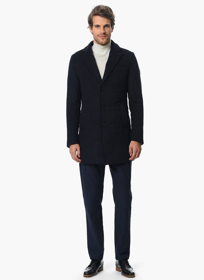 3999 Navy Jacket Collar