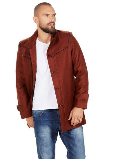 4043 Burgundy Coat