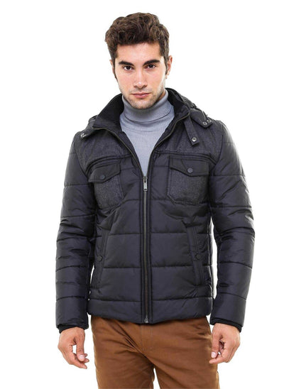 3969 Black Puffer Coat