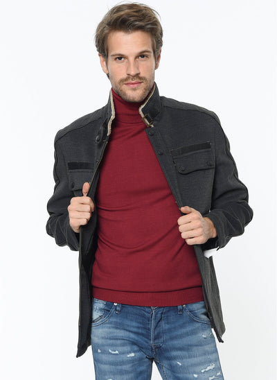 3962 Grey Short Coat