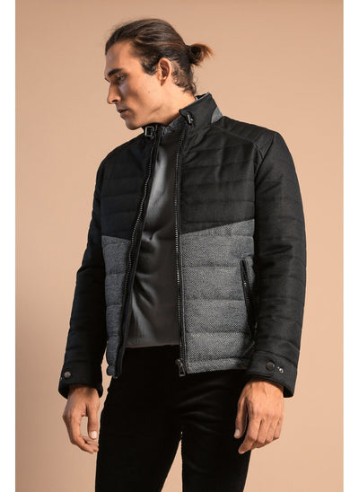 3931 Black-Grey Coat