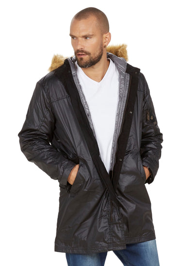 3885 Black Coat For Men