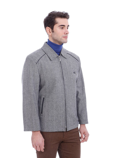 3996 Grey Short Coat