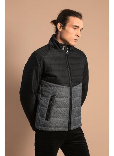 3931 Black-Grey Coat