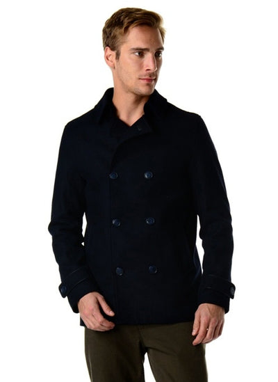 3929 Navy Coat