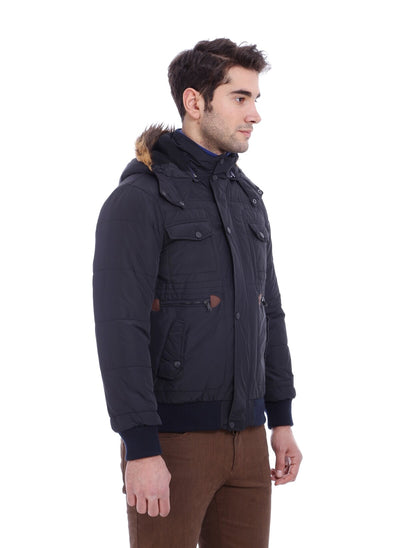 4035 Navy Bomber Coat
