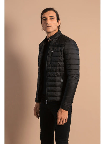 3861 Men's Coat Black