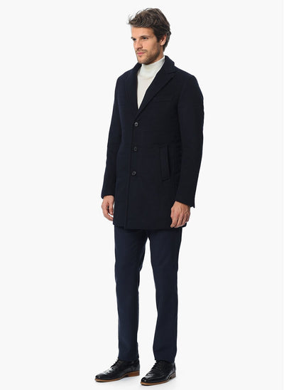 3999 Navy Jacket Collar