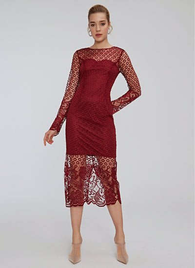  People By Factory Women's Lace Dress Burgundy Reduced price | Purplehipo | 22695672 