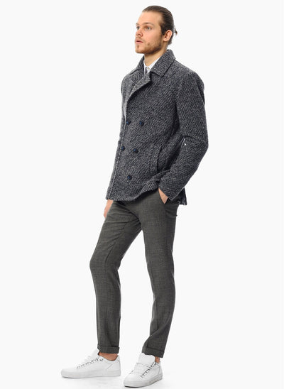 3920 Grey-White Coat