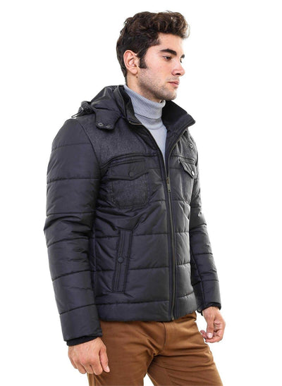 3969 Black Puffer Coat