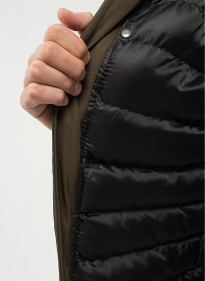 3917 Brown Hooded Coat