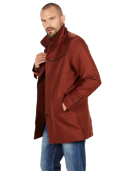 4043 Burgundy Coat