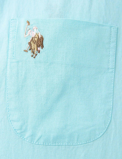 17696 Aqua US POLO ASSN Shirt