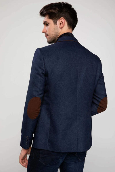  Men's Indigo Blazer Jacket J7917AZ.18AU.IN75 View larger image 