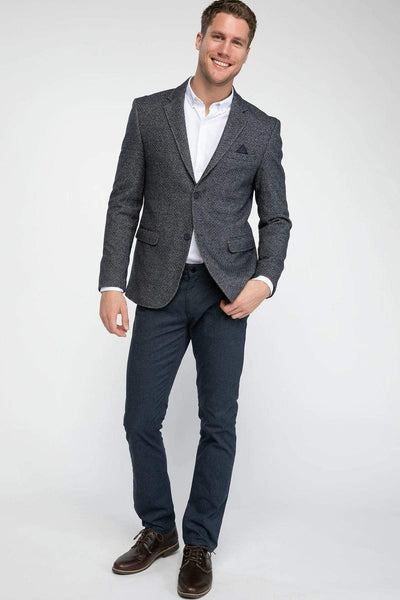  Men's Indigo Blazer Jacket K6357AZ.18WN.IN184 