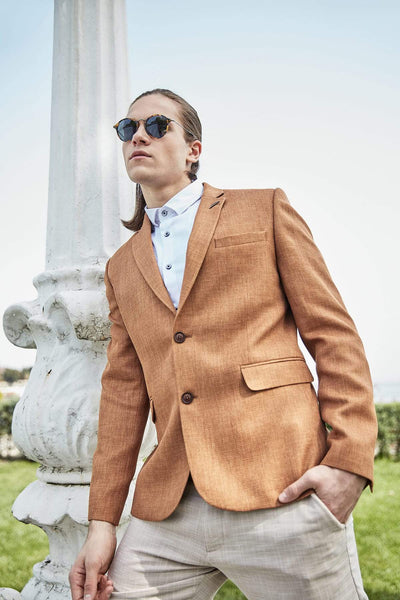  Cinnamon Mens Slim Fit Smart Jacket TMNSS19PP0005 