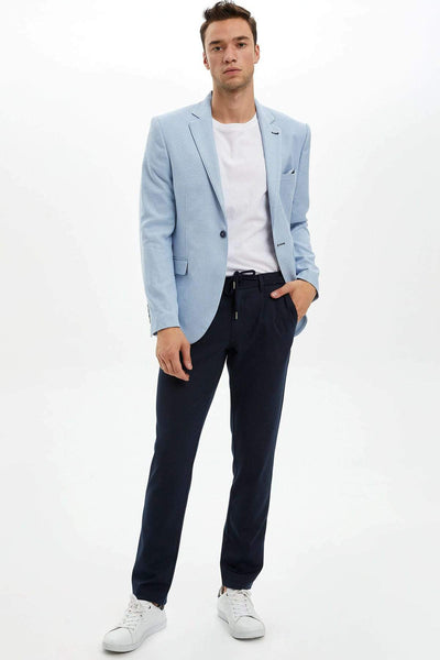  Men's Blue Blazer Jacket L5297AZ.19HS.BE1 