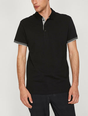  Polo Neck T-Shirt Black 