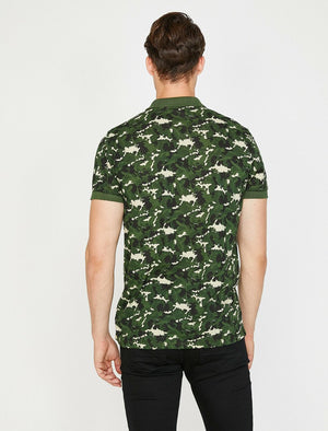  Polo Neck T-Shirt Khaki 