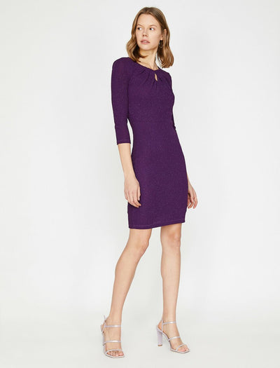 15182 purple shimmer dress