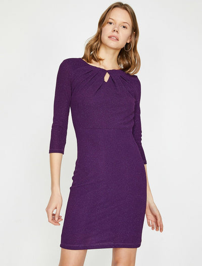 15182 purple shimmer dress