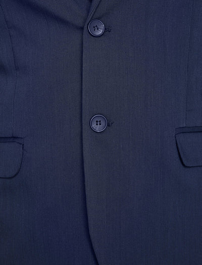 17536 Navy Button Detailed Jacket