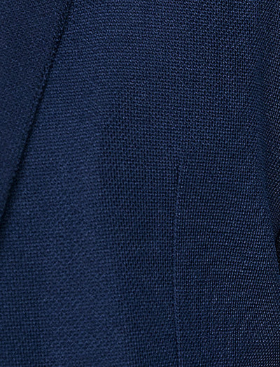 17529 Navy Linen Blazer