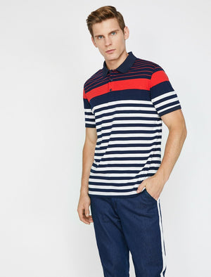  Polo Neck T-Shirt Red 