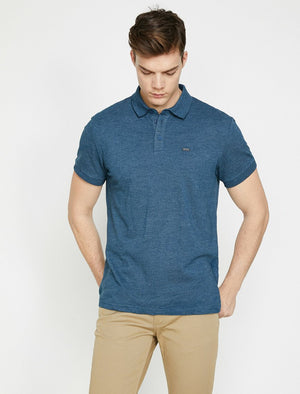  Polo Neck T-Shirt Navy 